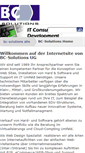 Mobile Screenshot of bc-solutions.de