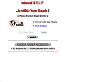 Tablet Screenshot of bc-solutions.com